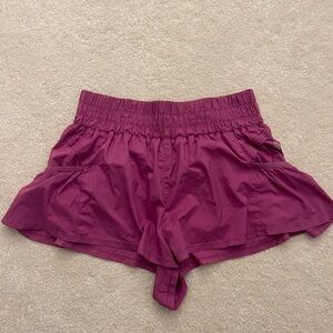 FP Movement by Free People Magenta Athletic Shorts